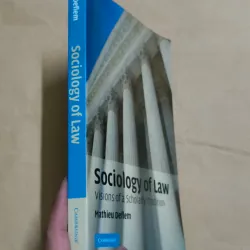 Sociology of Law: Visions of a Scholarly Tradition - Mathieu Deflem 1007190
