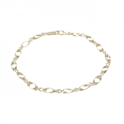 K18YG Vòng tay - Hàng hiệu Chính hãng 869949