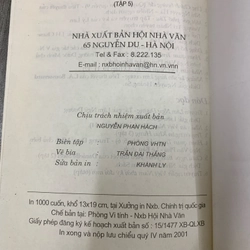 Truyện ngắn việt nam thời kỳ đổi mới tập 5. 1b5 518499