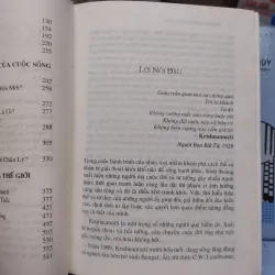 Sách: Krishnamurti Tinh Yếu - TG: Nguyễn Ước biên dịch (A3) 735793