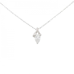 Dây chuyền kim cương PT900/PT850 0.504CT - Hàng hiệu Authentic