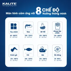 Nồi chiên không dầu KALITE KL6000 dung tích 6 Lít 696930