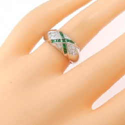 Nhẫn Emerald PT900 0.25CT - Hàng hiệu Chính hãng 850880