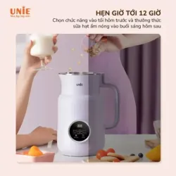 🔥 UNIE UMB08 PRO – MÁY LÀM SỮA HẠT MINI 600ML – NHỎ GỌN, SIÊU MỊN, SIÊU TIỆN! 🥛✨ 720951