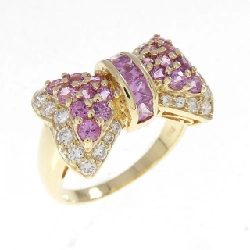 Nhẫn Sapphire Ruy Băng Ponte Vecchio 1.21CT - Hàng hiệu Chính hãng