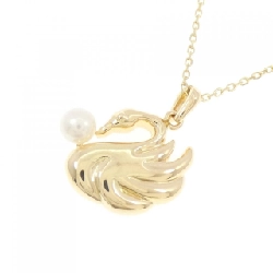 K18YG Ngọc trai nước ngọt Dây chuyền 4mm - Hàng hiệu Chính hãng 856831