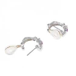 PT900/K18YG Bông tai/Khuyên tai Ruby 0.18CT - Hàng hiệu Chính hãng 870228