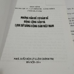 Những vấn đề cơ bản về đảng cộng sản và lịch sử đẩng cộng sản việt nam 20074