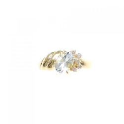 Nhẫn Aquamarine K18YG 0.67CT 668882