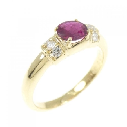 Nhẫn Ruby K18YG 0.36CT