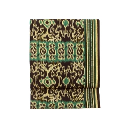 Dây obi Nagoya Takikuki - Dệt tay Ikat - Hàng hiệu Authentic