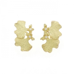 Bông tai kim cương Ikeda Keiko 0.08CT - Hàng hiệu Authentic