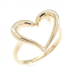 Nhẫn hình trái tim K18YG 4゜C - Hàng hiệu Authentic