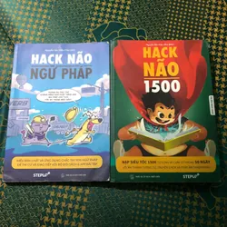 Sách HACK NÃO 1500 và HACK NÃO NGỮ PHÁP - Nguyễn Văn Hiệp