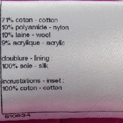 CHANEL P49012V35896 14S Áo khoác không cổ - Hàng hiệu Chính hãng 820241