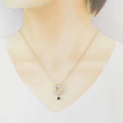 Dây chuyền Sapphire K18YG 0.33CT - Hàng hiệu Chính hãng 859204