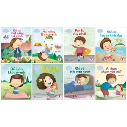 Bộ Sách Em Chăm Sóc Bản Thân (Bộ 8 Cuốn) (2025) - Jolly Kids