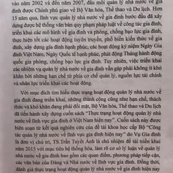 Thực trạng hoạt động quản lý nhà nước  740487