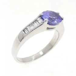 Nhẫn Tanzanite PT900 1.30CT - Hàng hiệu Chính hãng