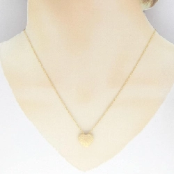 K18YG/750YG Dây chuyền hình trái tim - Hàng hiệu Authentic 858266