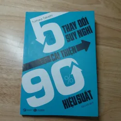 Sách 5 giây thay đổi suy nghĩ để cải thiện 90% hiệu suất - Mới 95%