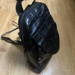 Balo nam, túi đeo chéo da thật 2hand 958591