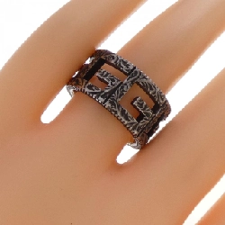 Nhẫn G chữ vuông Gucci - Hàng hiệu Authentic 837147