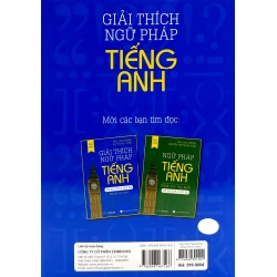 Giải Thích Ngữ Pháp Tiếng Anh (Phiên Bản 2 Màu) - Mai Lan Hương, Hà Thanh Uyên 288774