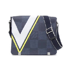 Túi đeo vai Louis Vuitton Damier Cobalt Latitude (Cúp Mỹ) District MM N44004