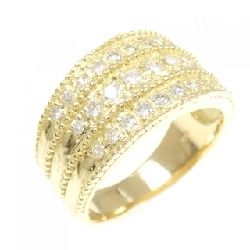 Nhẫn kim cương K18YG 0.54CT - Hàng hiệu Chính hãng