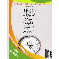 (TẶNG BOOKMARK) Thiền tập cho người bận rộn (TB14) - Thích Nhất Hạnh - 2019