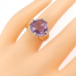 Nhẫn Amethyst K18PG 7.0CT - Hàng hiệu Chính hãng 852182