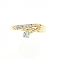 Nhẫn kim cương K18YG 0.15CT 671771