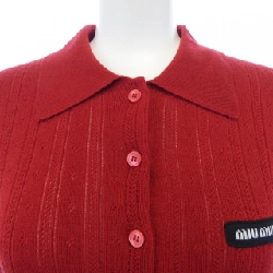 Áo polo MIU MIU MIU MIU logo MMLA39 SOOO 159H - Hàng hiệu Authentic 808751