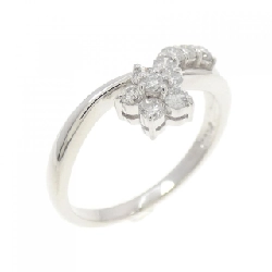 Nhẫn kim cương hoa PT900 0.30CT