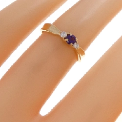 Nhẫn Amethyst K18YG - Hàng hiệu Chính hãng 852486