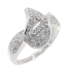 Nhẫn kim cương K18WG 0.42CT