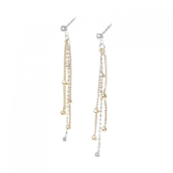 K18 Ba màu Bông tai - Hàng hiệu Chính hãng 873597