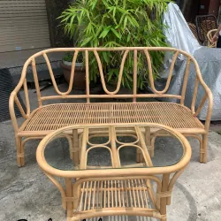 Sofa mây phòng khách lưng V 592980