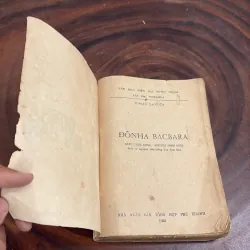 II Văn Học Hiện Đại Nước Ngoài: ĐÔNHA BACBARA - RÔMULÔ GAĐÊGÔX - 1986 1008659