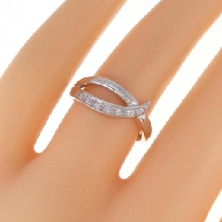 Nhẫn kim cương K18WG 0.06CT 673099