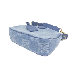 Louis Vuitton Damier Denim 3D Pochette Accessoires XL N00204 Túi phụ kiện - Hàng hiệu Chính hãng 806159