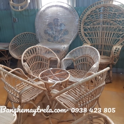 Ghế mây đơn nhỏ đuôi công 454730