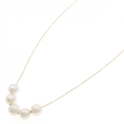 K18YG Ngọc trai Akoya Dây chuyền 6.7mm - Hàng hiệu Chính hãng 856511