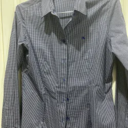 Áo sơ mi nam Cotton họa tiết sọc, caro, kẻ nhỏ, size trung bình 754241