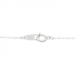 K18WG Pave Diamond Necklace 0.30CT - Hàng hiệu Authentic 862068