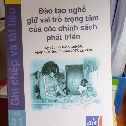 Đào tạo nghề giữ vai trò trọng tâm của các chính sách phát triển - Kỷ yếu hội thảo GEFOP 26537