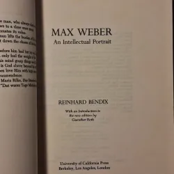 Reinhard Bendix - Max Weber: An Intellectual Portrait 788646
