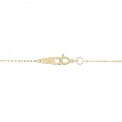 K18YG Dây chuyền kim cương chéo 0.51CT - Hàng hiệu Chính hãng 864685