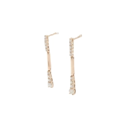 K18PG Bông tai Kim cương 0.50CT - Hàng hiệu Chính hãng 867742